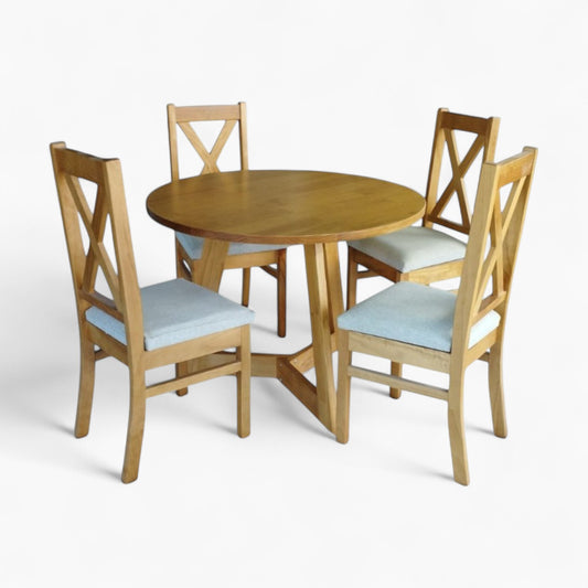 Juego Comedor Toscana 4 Sillas
