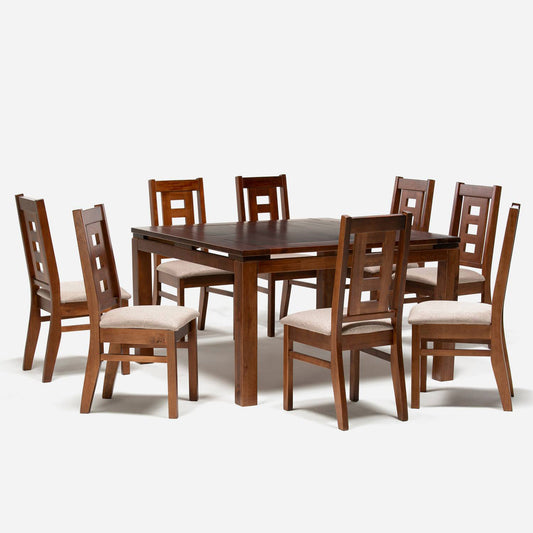 Juego Comedor Roma 8 sillas Cuadrado