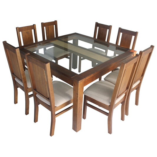 Juego Comedor Sisal 8 sillas