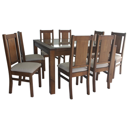 Juego Comedor Sisal 8 sillas