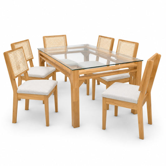 Juego Comedor Vancouver 6 sillas