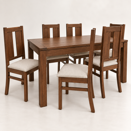 Juego Comedor Nantes 6 sillas