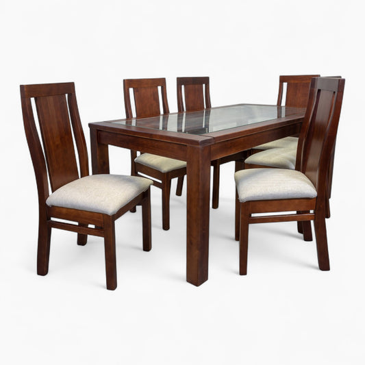 Juego Comedor Milán 6 sillas