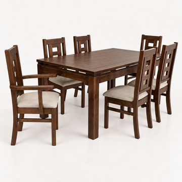 Juego Comedor Roma 4 sillas + 2 Sitiales