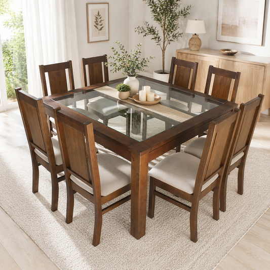 Juego Comedor Sisal 8 sillas