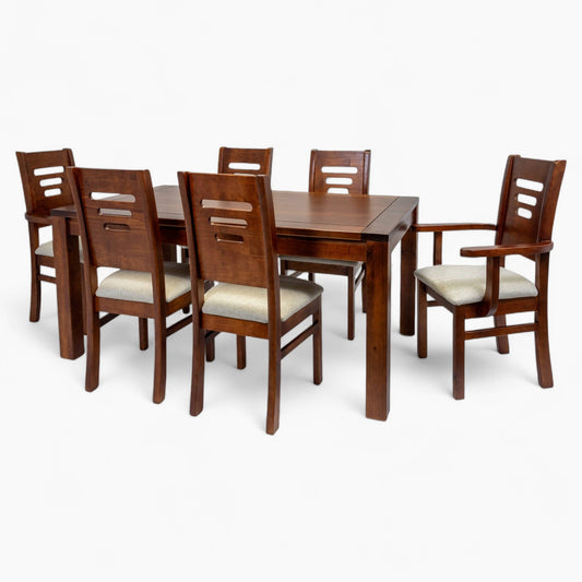 Juego Comedor Verona 4 sillas + 2 sitiales