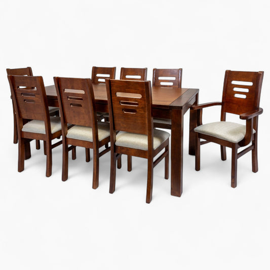 Juego Comedor Verona 6 sillas + 2 sitiales