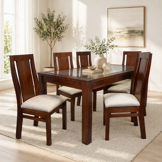 Juego Comedor Milán 6 sillas