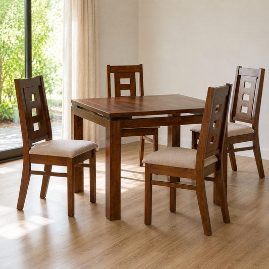Juego Comedor Roma 4 sillas