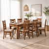 Juego Comedor Roma 8 sillas Rectangular