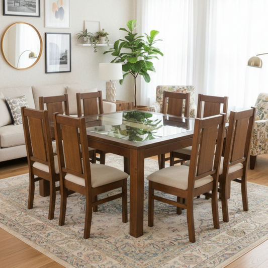 Juego Comedor Sisal 8 sillas