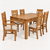 Juego Comedor Roma 4 sillas + 2 Sitiales