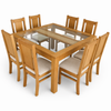 Juego Comedor Sisal 8 sillas