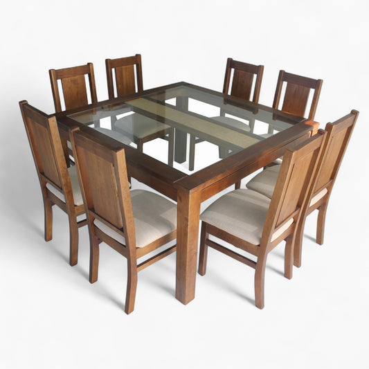 Juego Comedor Sisal 8 sillas